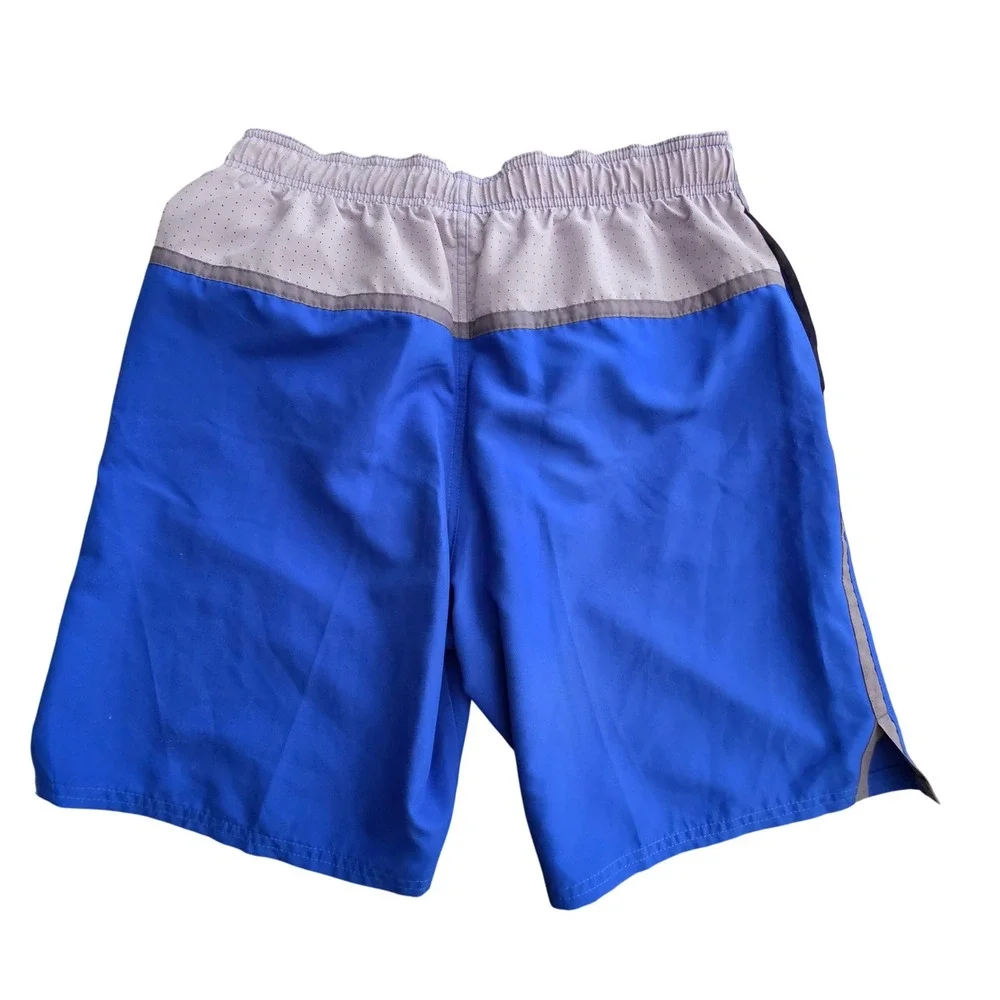 Nike Mens Royal Blue Swim Trunks Board‎ Shorts Mesh Lined Size Medium